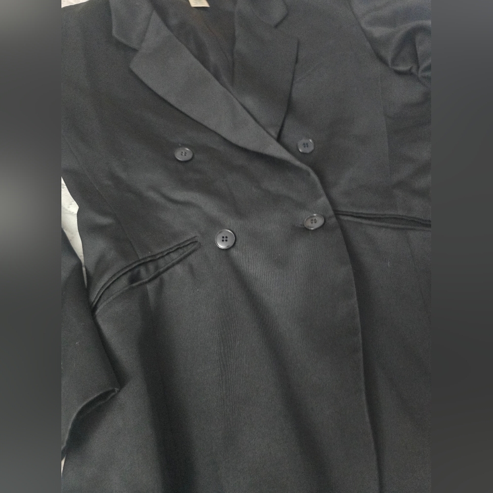 Kenzo Paris Vintage Women's Black Double-Breasted Blazer - Picture 7 of 11